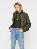 Pieces HIGH-NECK PUFFER JACKET, Forest Night, highres - 17102693_ForestNight_003.jpg