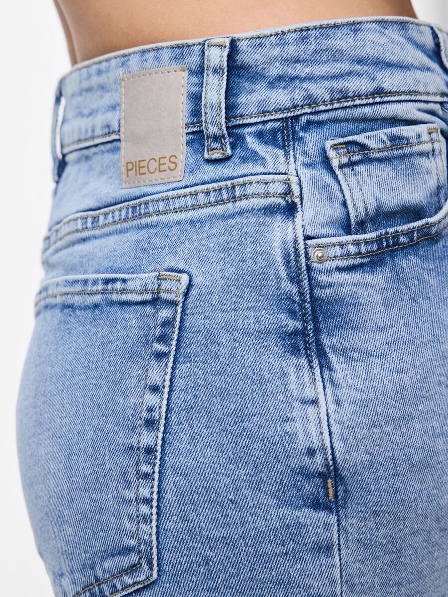 Carousel image - PCBELLA HW TAPERED JEANS, Light Blue Denim | 4