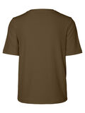 Pieces COULEUR UNIE T-SHIRT, Beech, highres - 17094210_Beech_002.jpg