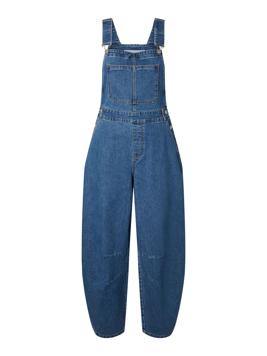Carousel image 6 PCALICE - OVERSIZE SALOPETTE, Medium Blue Denim