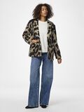 Pieces PCDEMI LEOPARD SINGLE-BREASTED BLAZER, Black, highres - 17157945_Black_1186296_005.jpg