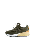 Pieces HVERDAGS SNEAKERS, Olive Green, highres - 17087391_OliveGreen_001.jpg