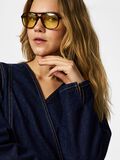 Product image thumbnail - PCFENNA - DENIM BLOUSE CACHE-C&OElig;UR, Dark Blue Denim | 6