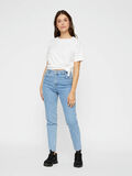 Pieces PCLEAH HW MOM-JEANS, Light Blue Denim, highres - 17103432_LightBlueDenim_005.jpg