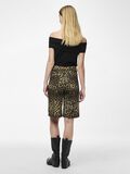 Pieces PCASTA LEOPARD DENIM JORTS, Black, highres - 17157787_Black_1184345_004.jpg