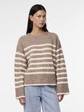 Pieces PCLINE KNITTED PULLOVER, Fossil, highres - 17136138_Fossil_1019821_003.jpg