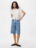 Product image thumbnail - CAMICIA A MANICHE CORTE, Bright White | 3