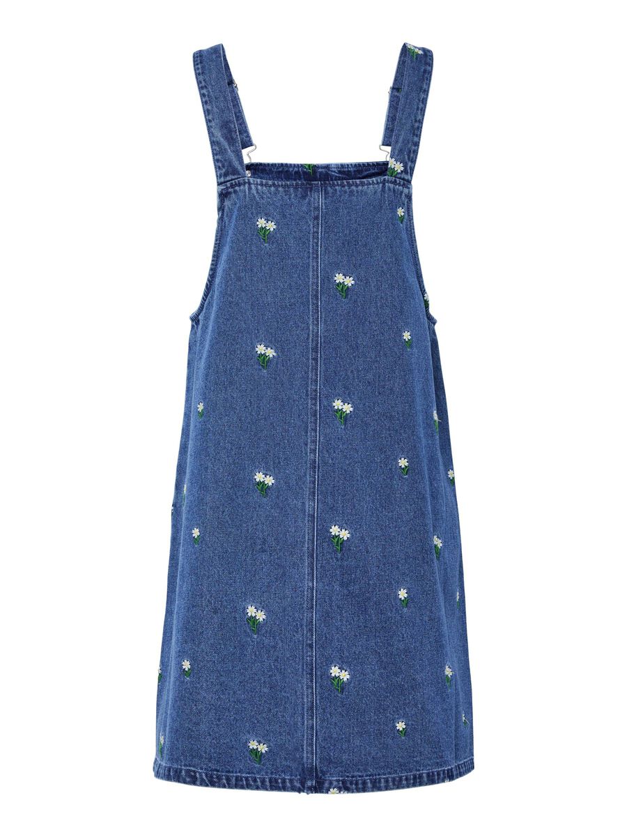 Pieces PCFREIA DENIM SPENCER DRESS, Medium Blue Denim, highres - 17161256_MediumBlueDenim_1222164_002.jpg