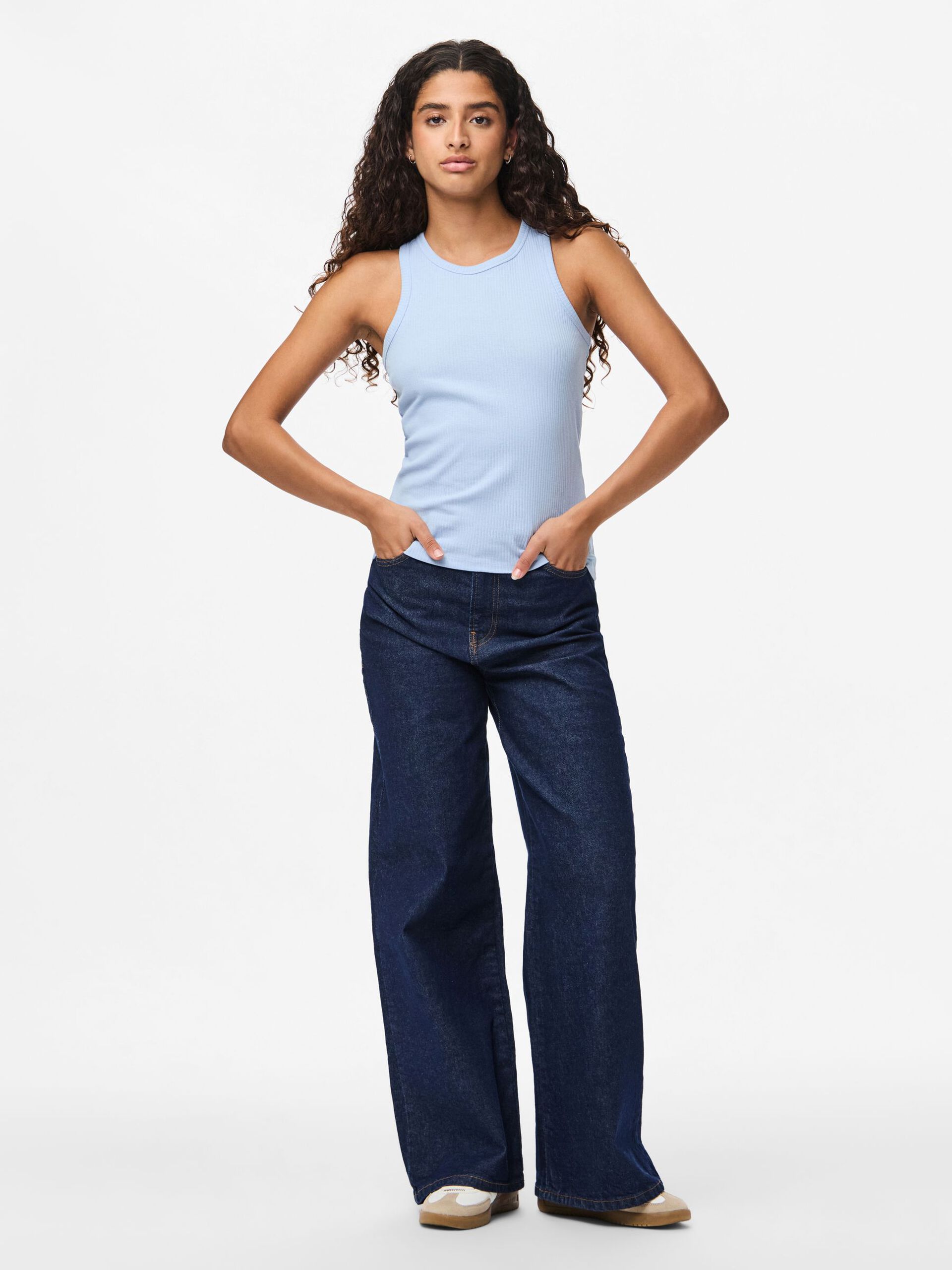 Carousel image - PCRUKA RIBBAD LINNE, Cashmere Blue | 3