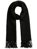 Pieces LONG WOVEN SCARF, Black, highres - 17057386_Black_001.jpg