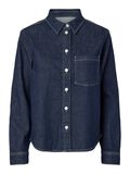 Product image thumbnail 7 PCSILKE CHEMISE EN JEAN, Dark Blue Denim