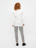 Pieces SOLID LONG SLEEVED SHIRT, Bright White, highres - 17113020_BrightWhite_004.jpg