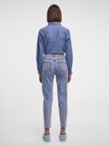 Pieces PCKESIA HW MOM JEANS, Light Blue Denim, highres - 17102085_LightBlueDenim_004.jpg