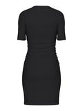 Pieces PCELLY RUCHES MINI JURK, Black, highres - 17158521_Black_002.jpg
