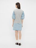 Pieces STRIKKET VEST, Light Grey Melange, highres - 17117579_LightGreyMelange_004.jpg