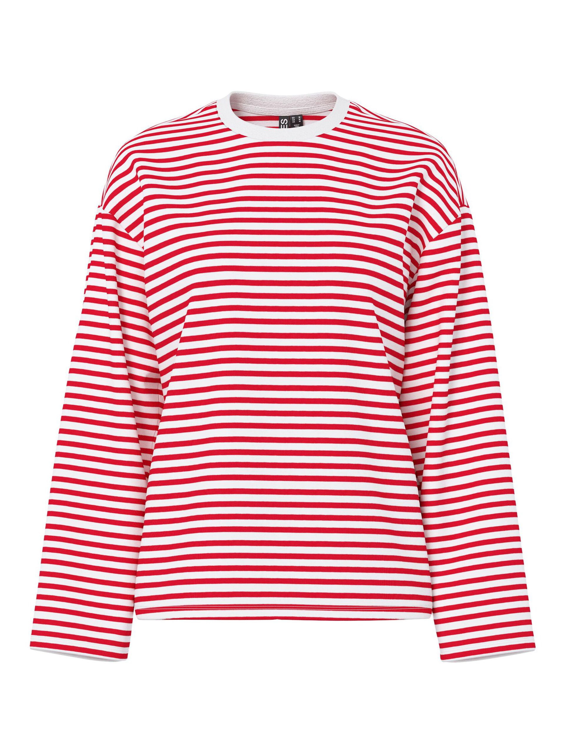 Carousel image - PCSADIE LONG SLEEVED TOP, Cloud Dancer | 7