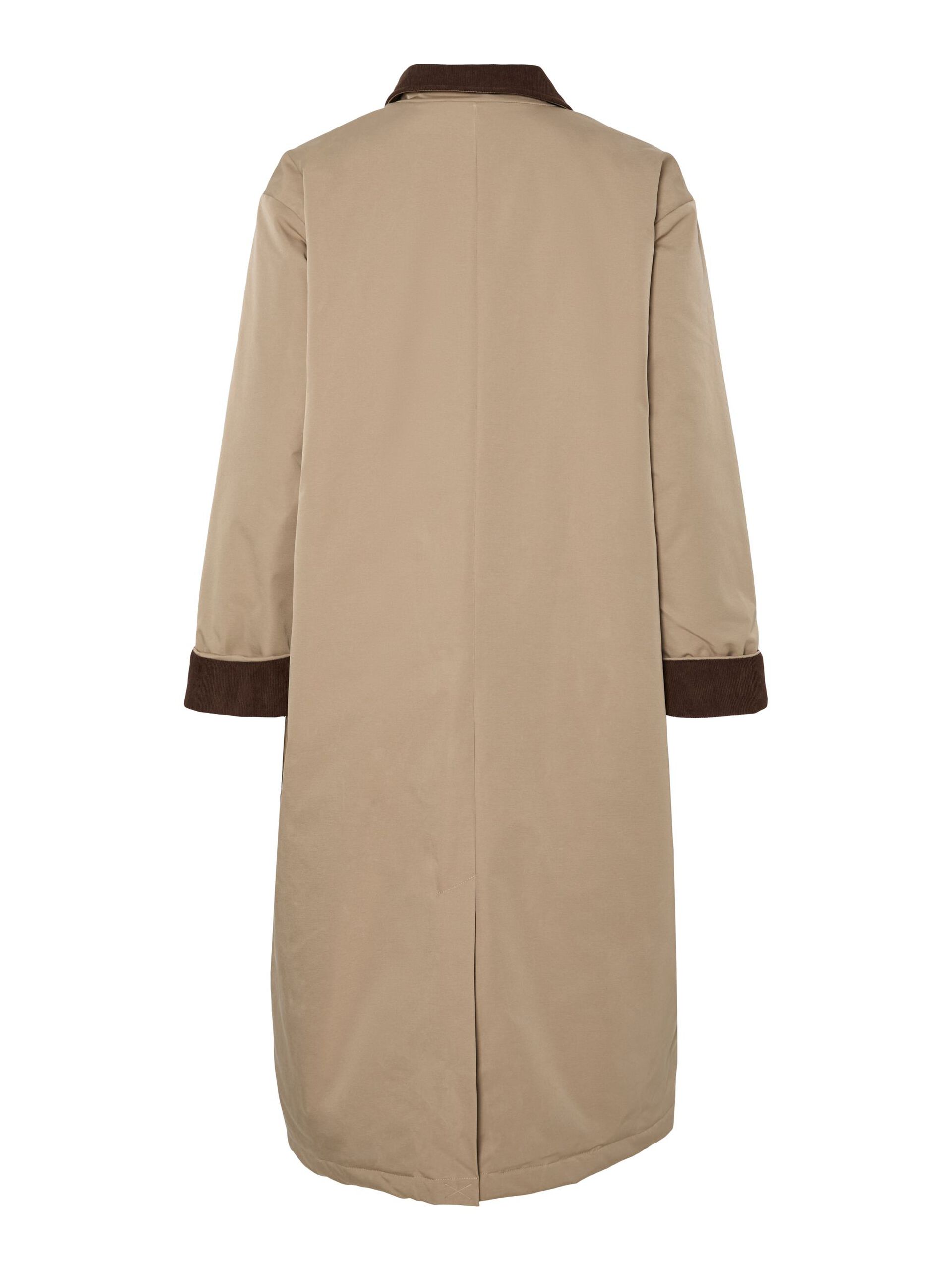 Carousel image - PCJORMA LANG CORDUROY LANGE JAS, Greige | 9