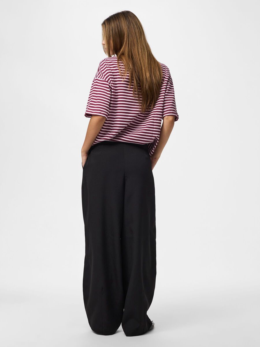 Product carousel image - PCOLIVIA BARREL BYXOR, Black | 2