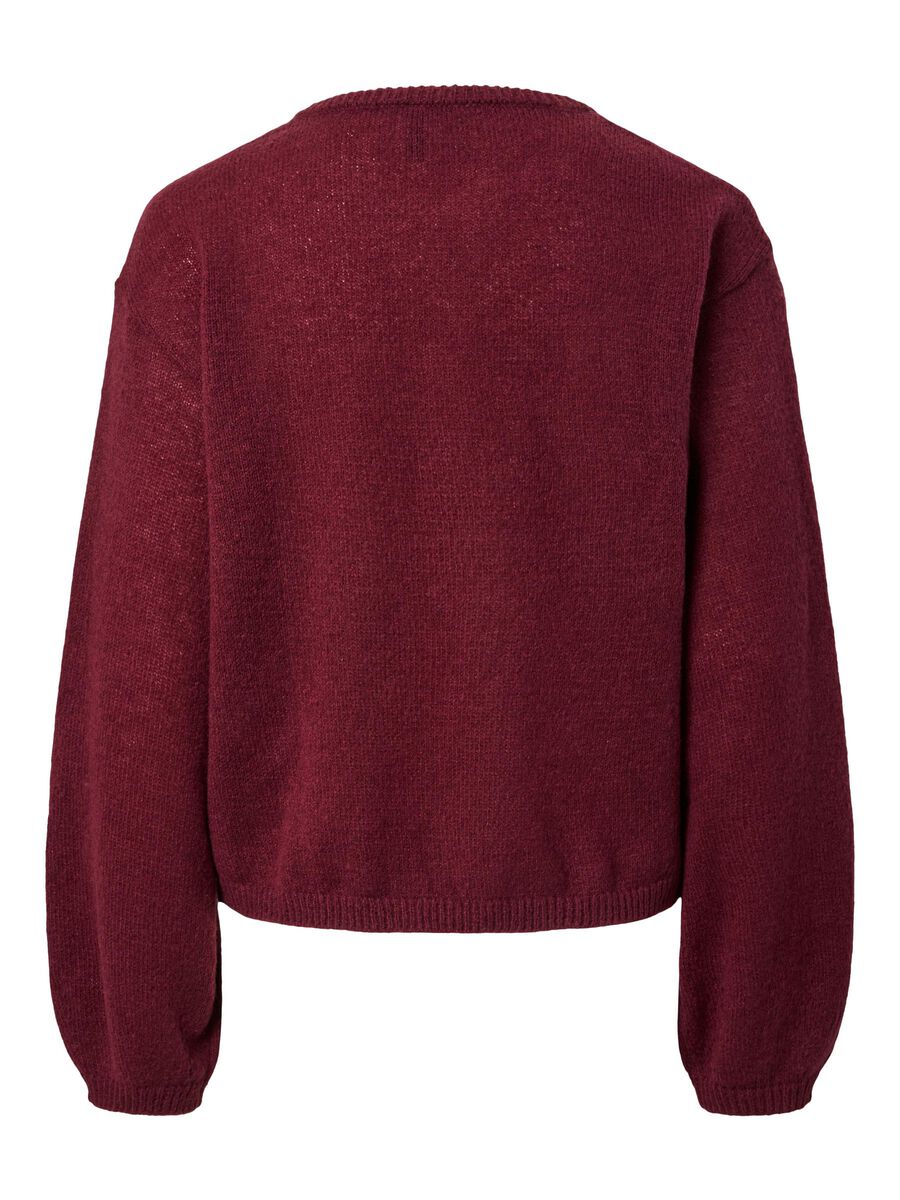 Pieces PCIDA STRICKPULLOVER, Tawny Port, highres - 17157588_TawnyPort_002.jpg