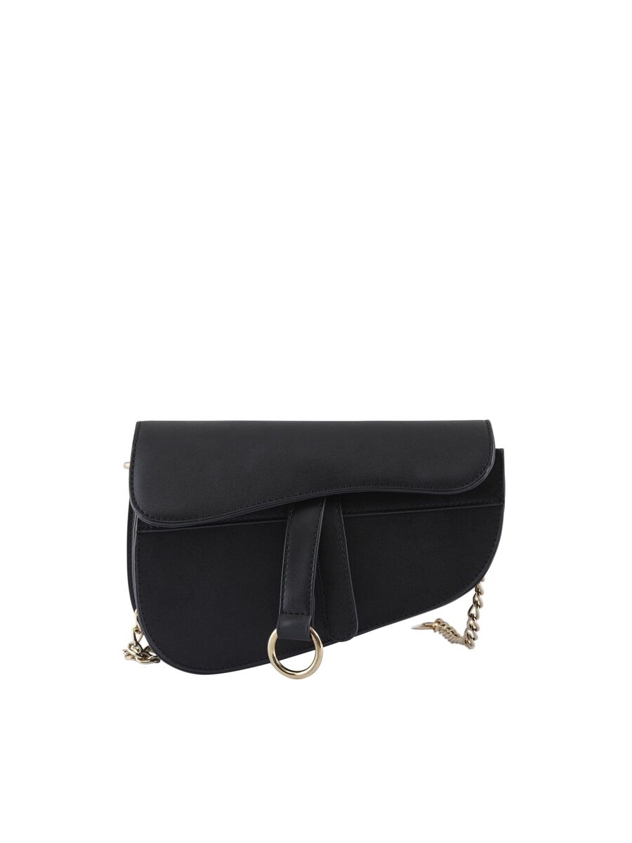 Pieces FORME ASYMÉTRIQUE SAC BANDOULIÈRE, Black, highres - 17104083_Black_001.jpg