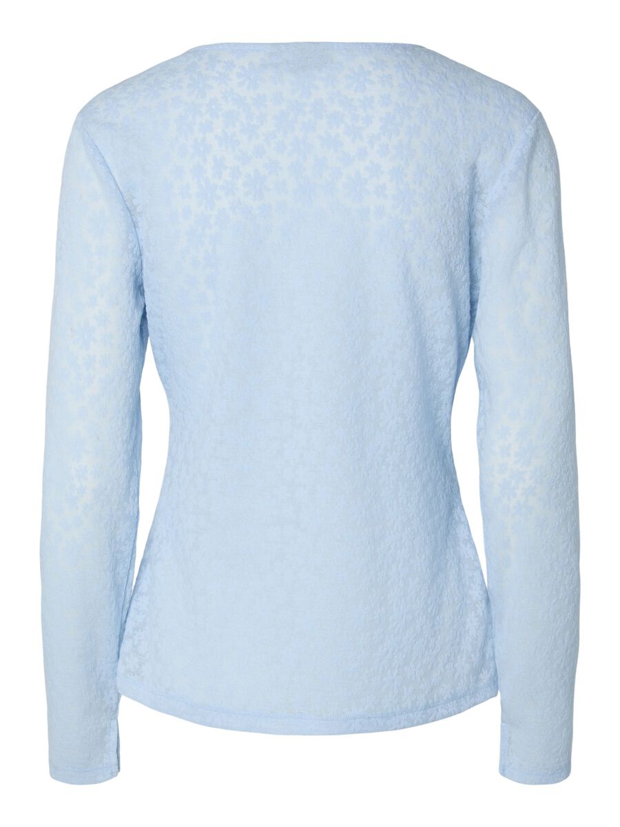 Carousel image - PCBAISY CARDIGAN, Cashmere Blue | 7