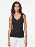 Pieces PCMAY RIBBED TANK TOP, Black, highres - 17154484_Black_003.jpg