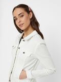 Pieces COTTON-BLEND DENIM JACKET, Bright White, highres - 17096990_BrightWhite_006.jpg