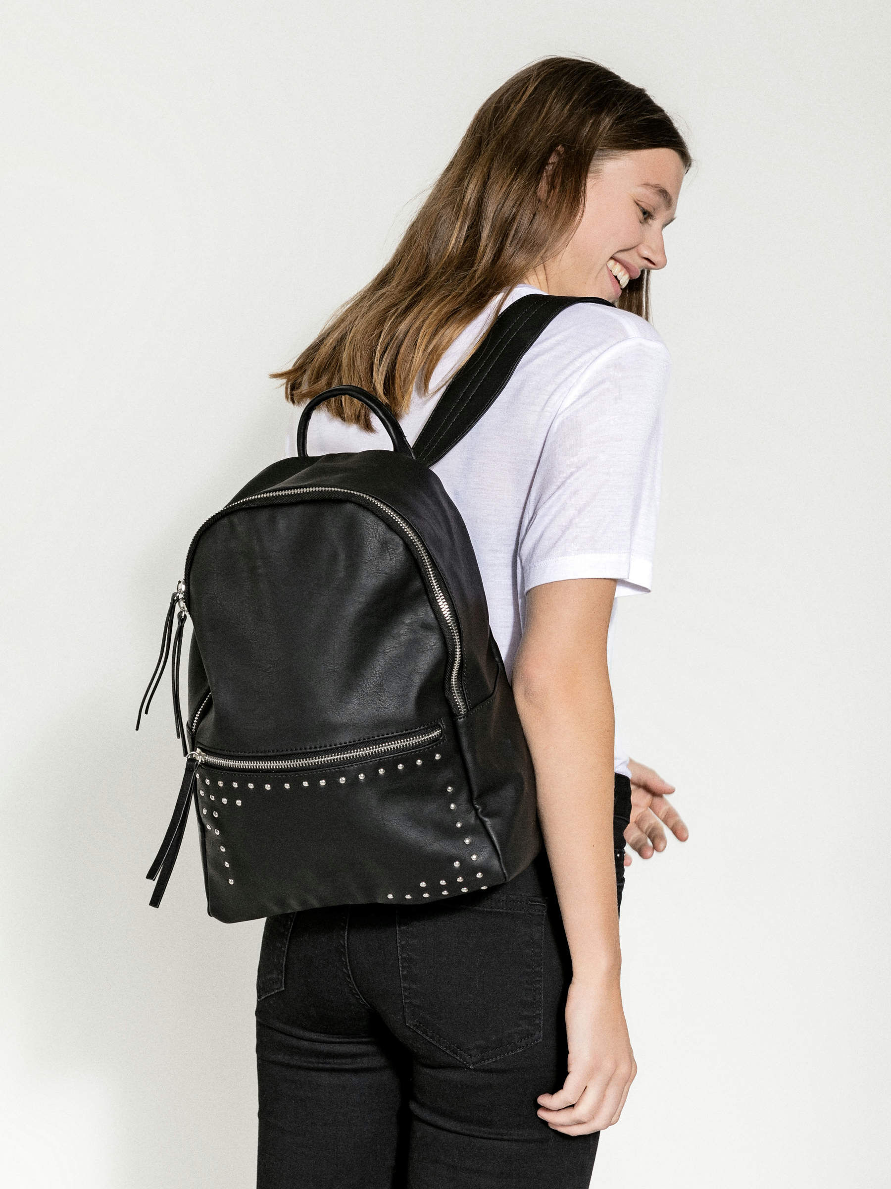 Zaino con borchie ovs new arrivals