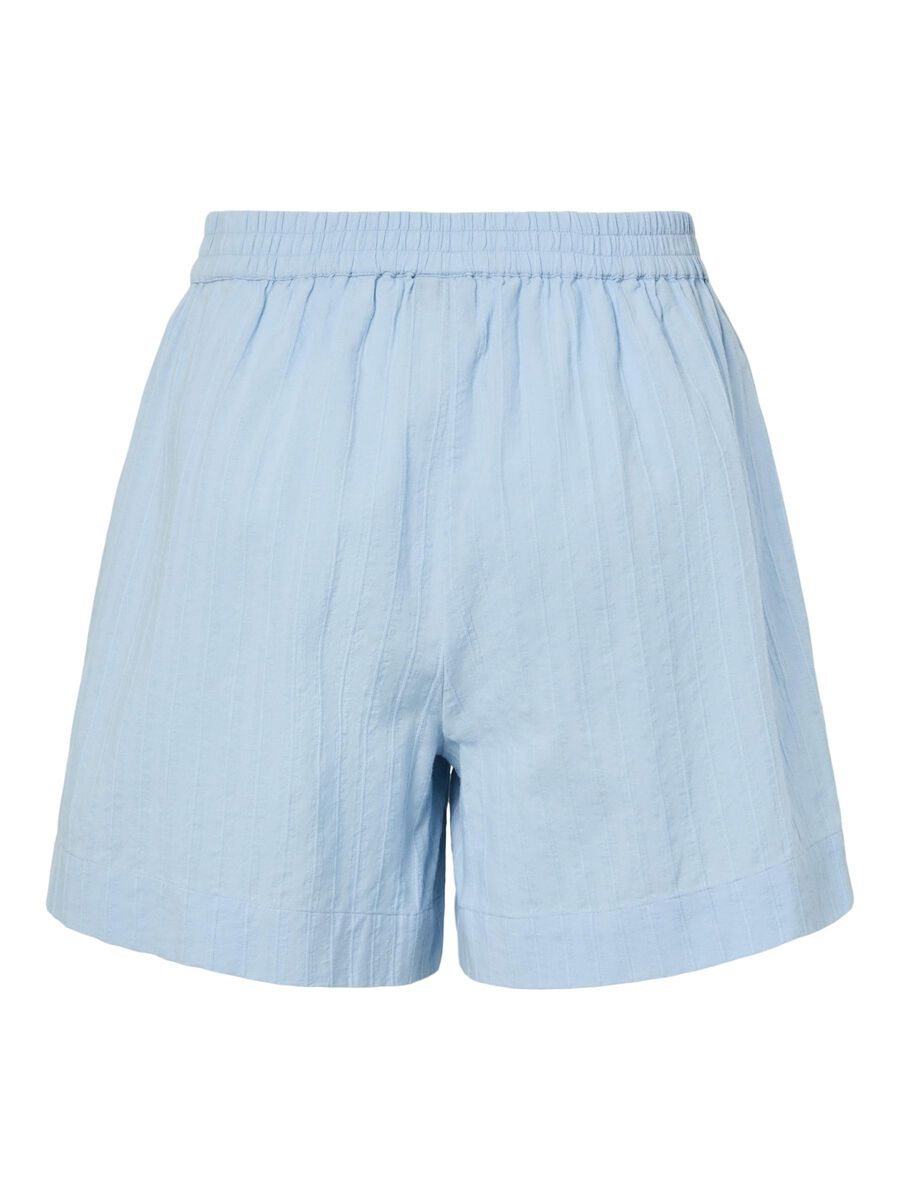 Pieces PCMUNA MW COTTON SHORTS, Cashmere Blue, highres - 17155193_CashmereBlue_002.jpg
