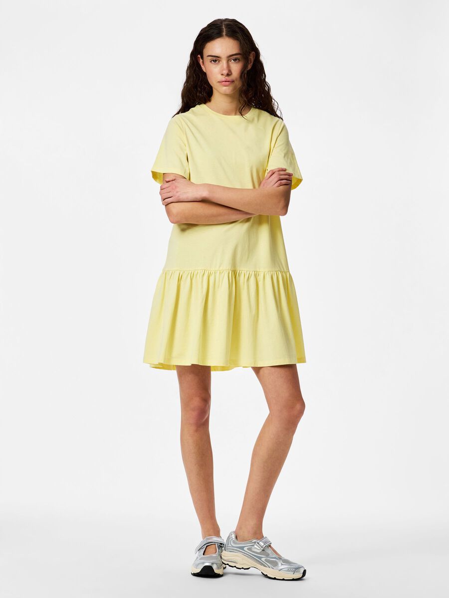 Product carousel image - PCDISSO MINI DRESS, French Vanilla | 1