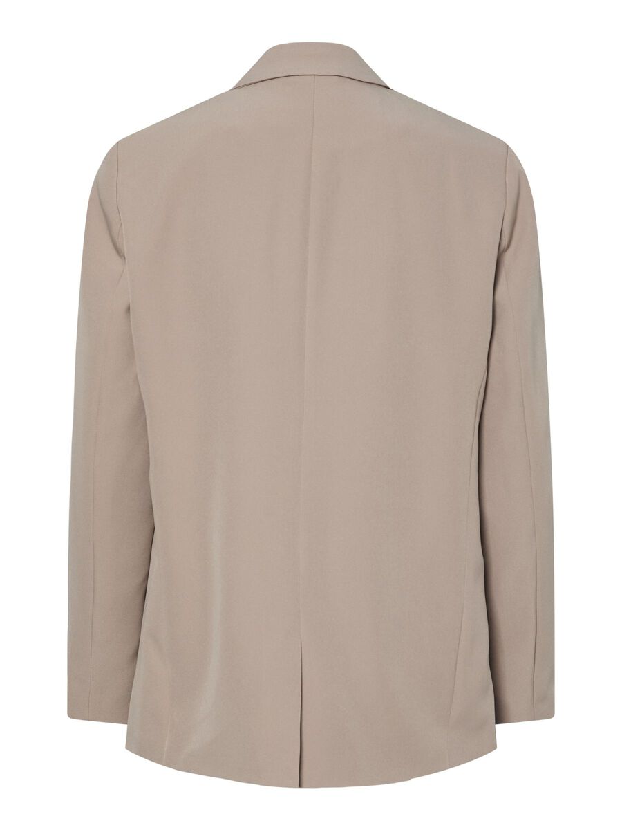 Carousel image - PCBOZZY - LÉOPARD BLAZER, Silver Mink | 7