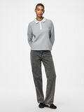 Pieces PCTINORI LONG-SLEEVED POLO, Silver Gray, highres - 17157398_SilverGray_1197474_005.jpg