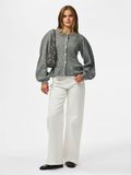Product image thumbnail 3 PCSILLY PUFF KNITTED CARDIGAN, Medium Grey Melange