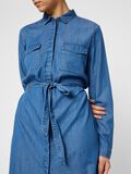 Pieces PCNISSA SHIRT DRESS, Dark Blue Denim, highres - 17102813_DarkBlueDenim_006.jpg