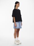 Pieces  PCCHILLI OVERSIZED TOP MET KORTE MOUWEN, Black, highres - 17118870_Black_005.jpg