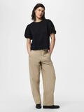 Product image thumbnail - PCPERNILLA PUFF T-SHIRT, Black | 3