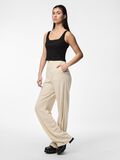 Pieces PCVINSTY  LINEN-BLEND TROUSERS, Oatmeal, highres - 17146434_Oatmeal_005.jpg