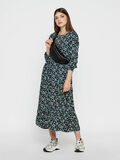 Pieces BLOMSTER PRINTET MIDI KJOLE, Black, highres - 17097823_Black_765194_005.jpg