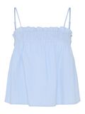 Pieces PCMUNA BAUMWOLL TRÄGERTOP, Cashmere Blue, highres - 17155201_CashmereBlue_001.jpg