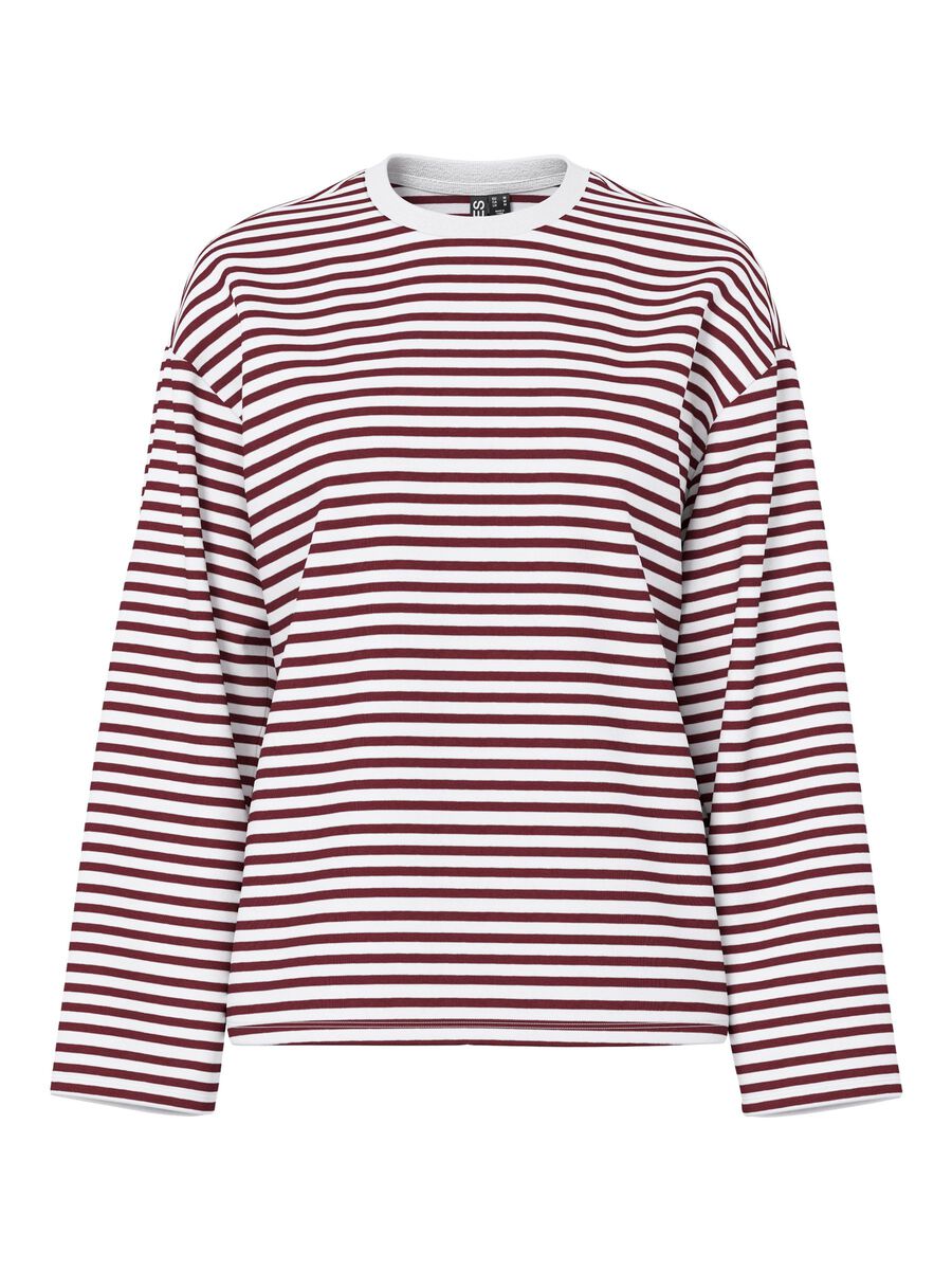 Pieces PCSADIE LONG SLEEVED TOP, Cloud Dancer, highres - 17146655_CloudDancer_1201132_001.jpg