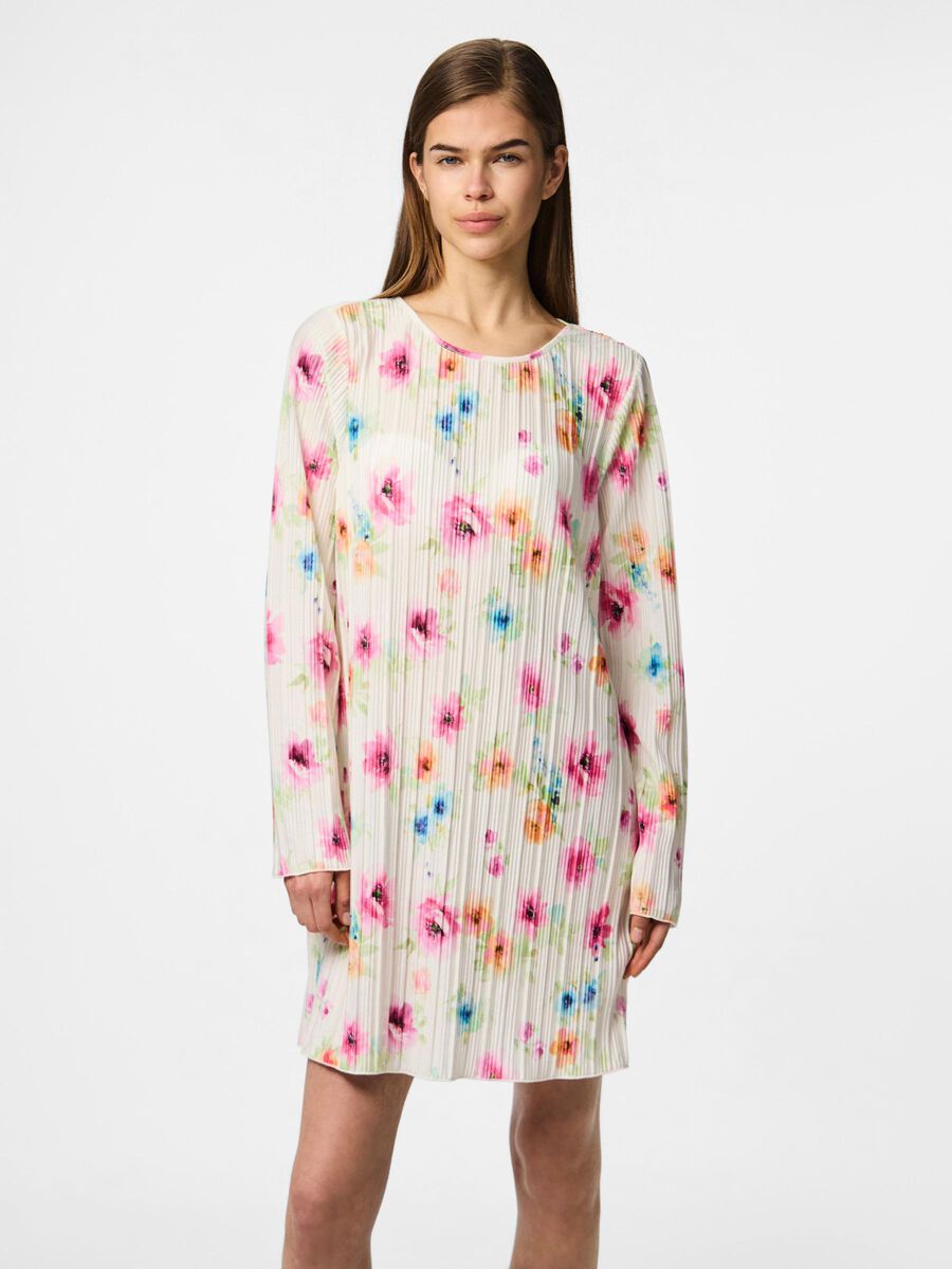 Pieces PCAMBER MINI DRESS, Bright White, highres - 17158901_BrightWhite_1199188_003.jpg