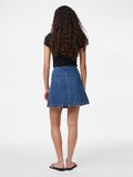 Pieces PCFIBBO HW OMLOTT DENIM MINIKJOL, Medium Blue Denim, highres - 17158844_MediumBlueDenim_004.jpg