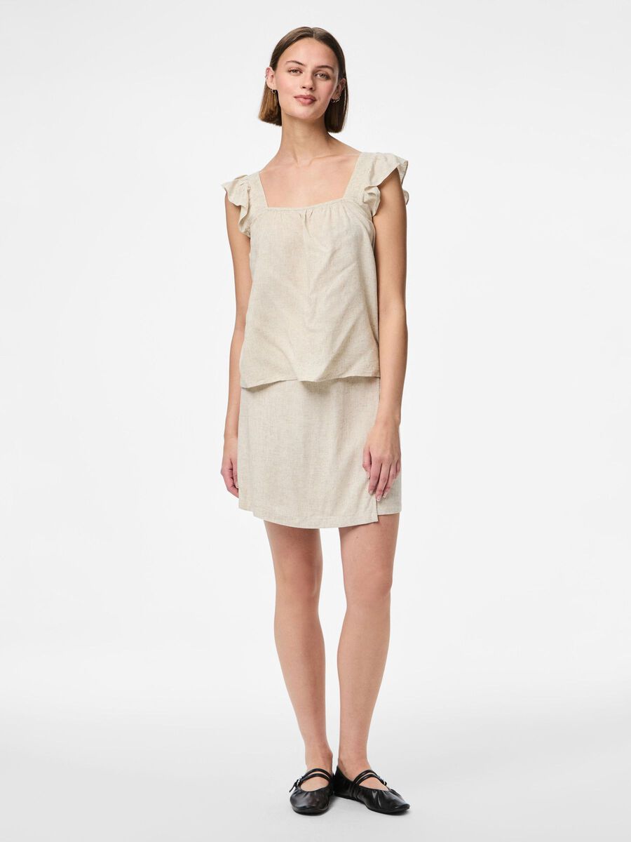 Carousel image - PCPIA SLEEVELESS TOP, Birch | 3