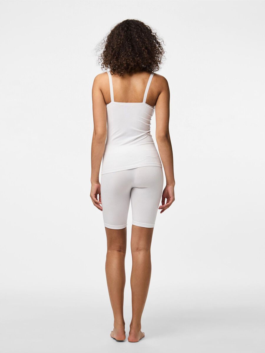 Pieces PCPLAIN  MAILLOT DE CORPS, White, highres - 17043599_White_004.jpg