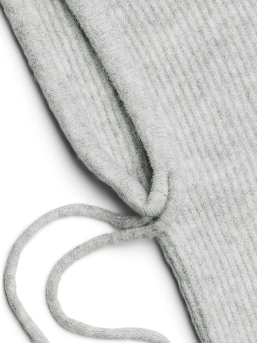 Pieces PCFILISA BALACLAVA, Light Grey Melange, highres - 17116674_LightGreyMelange_002.jpg
