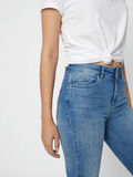 Pieces PCDELLY MW SKINNY FIT JEANS, Light Blue Denim, highres - 17097305_LightBlueDenim_006.jpg