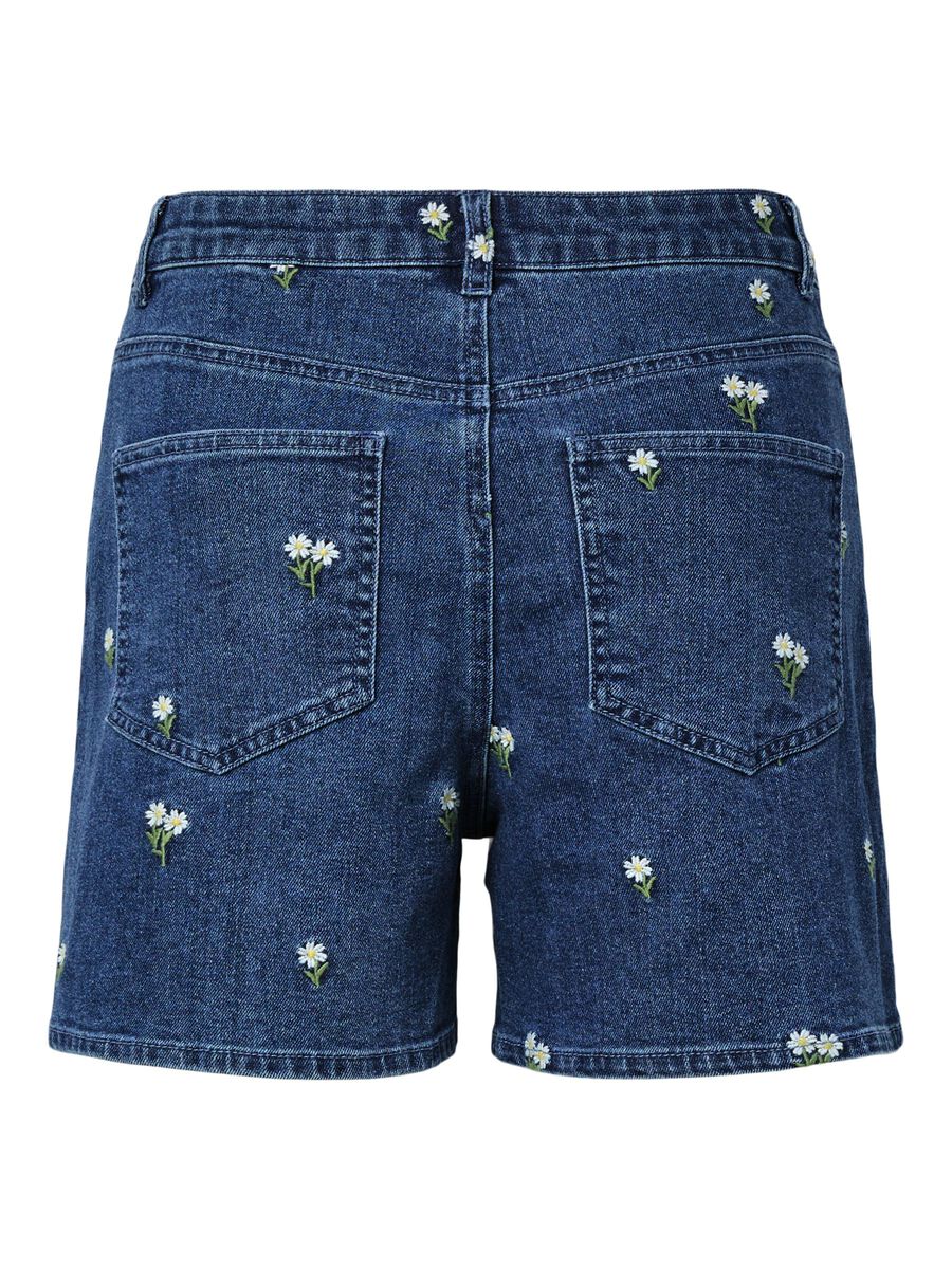 Carousel image - PCFLORA HW  DENIM SHORTS, Medium Blue Denim | 6