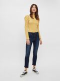 Pieces PCLILI SLIM FIT JEANS, Dark Blue Denim, highres - 17106401_DarkBlueDenim_005.jpg