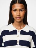 Pieces PCJASSY KNITTED POLO SHIRT, Maritime Blue, highres - 17160422_MaritimeBlue_1215322_006.jpg