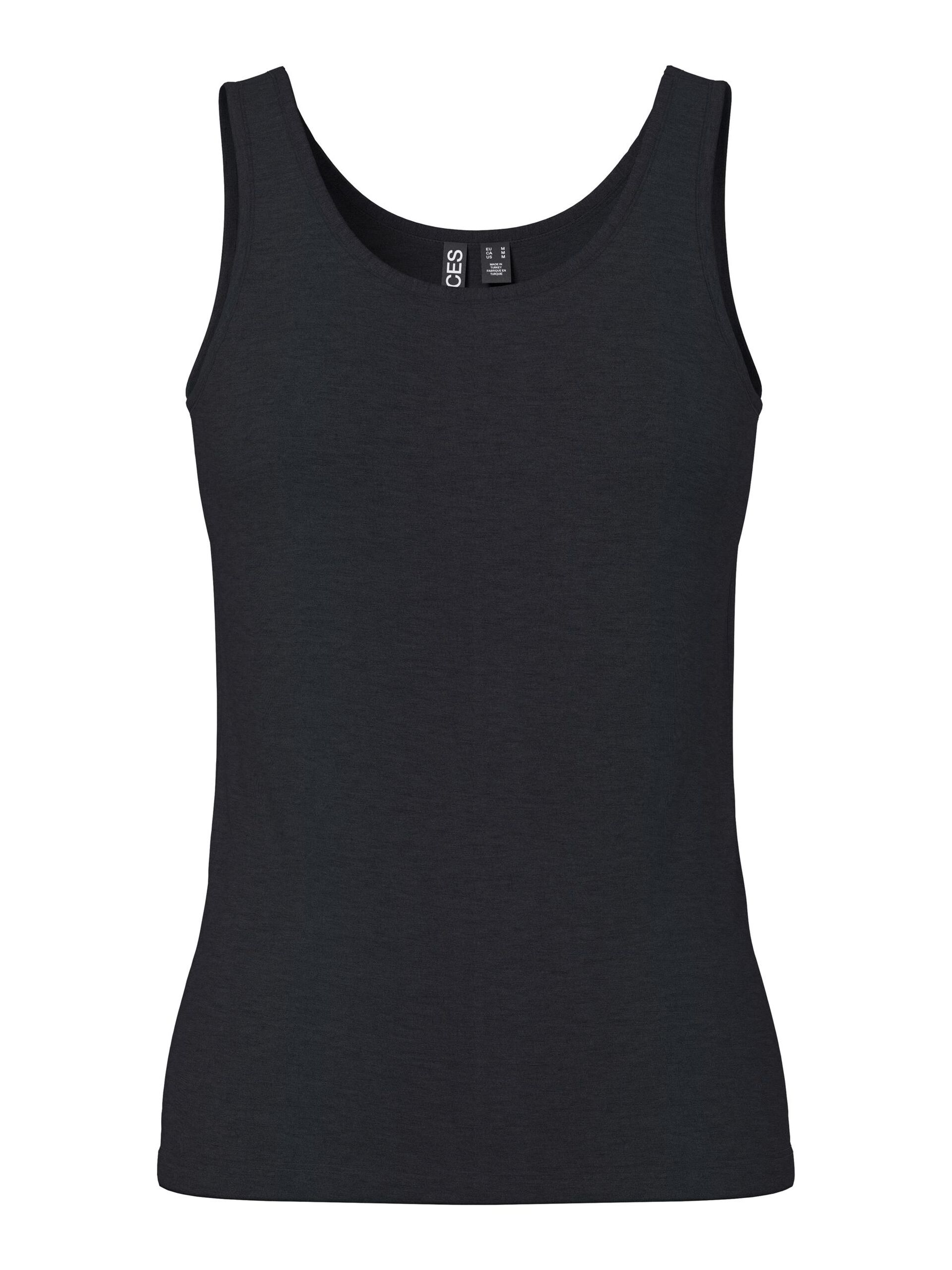 Carousel image - PCSIRENE TOP SANS MANCHES, Black | 6